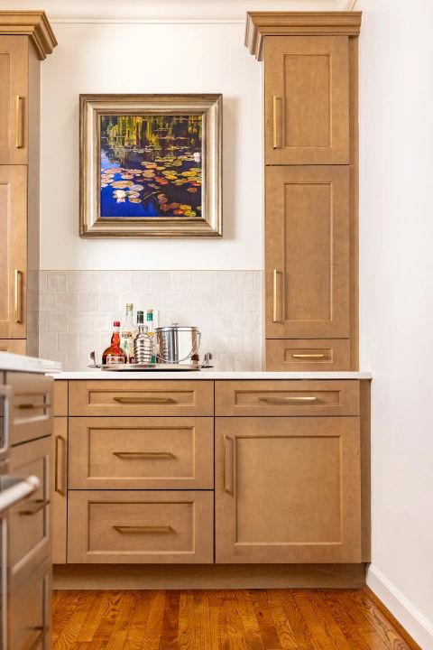 Greenville Transitional Kitchen image 7