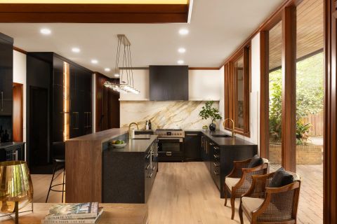 Roper Mountain Mid-Century Modern Kitchen by Tekton Builds