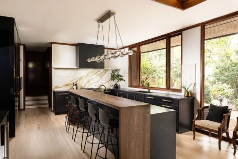 Roper Mountain Mid-Century Modern Kitchen image 3